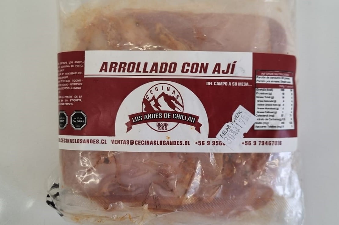 Seremi de Salud de Ñuble emite alerta alimentaria regional por presencia de listeria en arrollado huaso