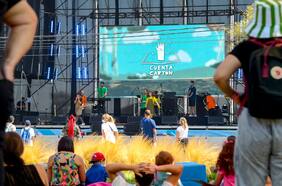 Kidzapalooza tuvo un arranque entre talleres, actividades y música en vivo