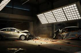 Global NCAP choca un Hyundai Grand i10 contra un Hyundai Accent para evaluar su seguridad