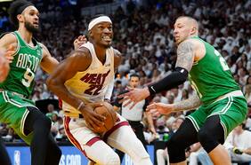 NBA: Miami derriba a Boston y se lleva el primero de la serie en la final de la Conferencia Este
