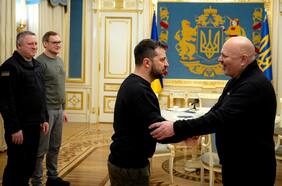 Zelensky se reúne con fiscal jefe del TPI: “Desmantelaremos el sistema genocida de Rusia”