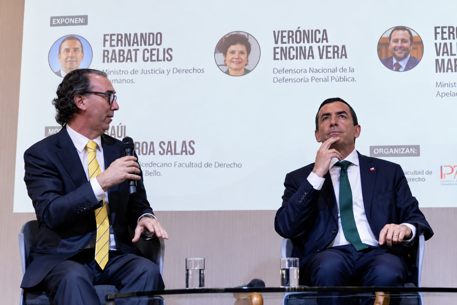 Durante la jornada, el ministro de Justicia Fernando Rabat Rabat detalló varios cambios que buscan responder al nuevo escenario del delito en Chile; entre ellos, ampliar de 12 a 24 horas el período de flagrancia.