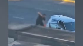 Choques y disparos al aire: médico protagoniza violenta pelea en pleno centro de Iquique