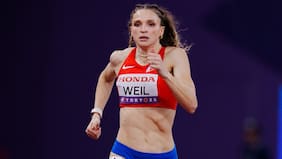 Martina Weil logra el quinto lugar en los 400 metros en el World Athletics Ultimate Championship