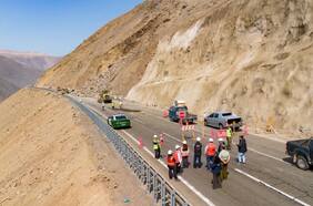 Anuncian cierre nocturno de Ruta 5 Norte por 30 días en sector de Camarones ante riesgo de remoción en masa