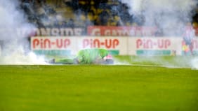 ¿Cómo está Christian Bravo, el arquero de Huachipato lastimado por una bomba de estruendo en Coquimbo?