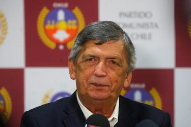 El presidente del Partido Comunista, Lautaro Carmona.