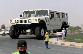 Más de 6 metros de alto: este es el Hummer más grande del mundo