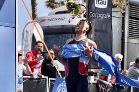 Con la mira en Los Ángeles 2028: la historia de Andree Buc, la gran promesa del triatlón chileno