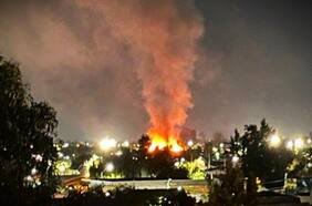 Voraz incendio en La Florida deja cuatro viviendas afectadas