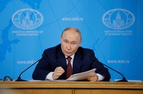 Las dos condiciones que pone Putin para un alto al fuego en Ucrania