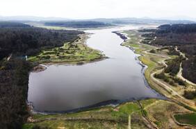 El milagroso regreso del agua al lago Peñuelas: aumentó 60% en un año