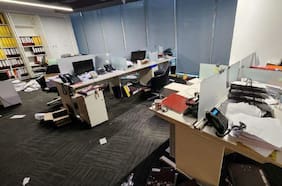 Cajas fuertes forzadas, un frigobar, un “cuadro de Kandinski” y otro de Rocky: el informe del liquidador de Factop