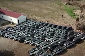 Encuentran abandonados un centenar de BMW i3