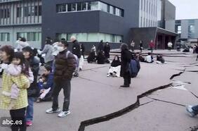 Las imágenes que deja fuerte terremoto 7.5 grados en Japón