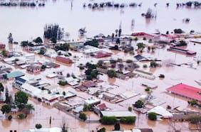 Las dramáticas imágenes que deja el paso del sistema frontal en la zona centro sur