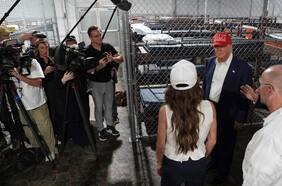 Así es la cárcel para migrantes rodeada de cocodrilos y pitones inaugurada por Trump