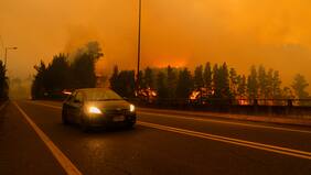 Minuto a Minuto| Autoridades se reúnen para coordinar control de incendios forestales en el sur del país