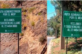 El cartel de la discordia: Alessandri instala señalética en Farellones que emplaza al MOP