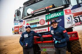 Ignacio Casale deja las quads y se sube a un camión para correr el Dakar