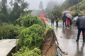 Sistema frontal en el sur deja afectación a viviendas, cortes de rutas y más de 31 mil clientes sin luz