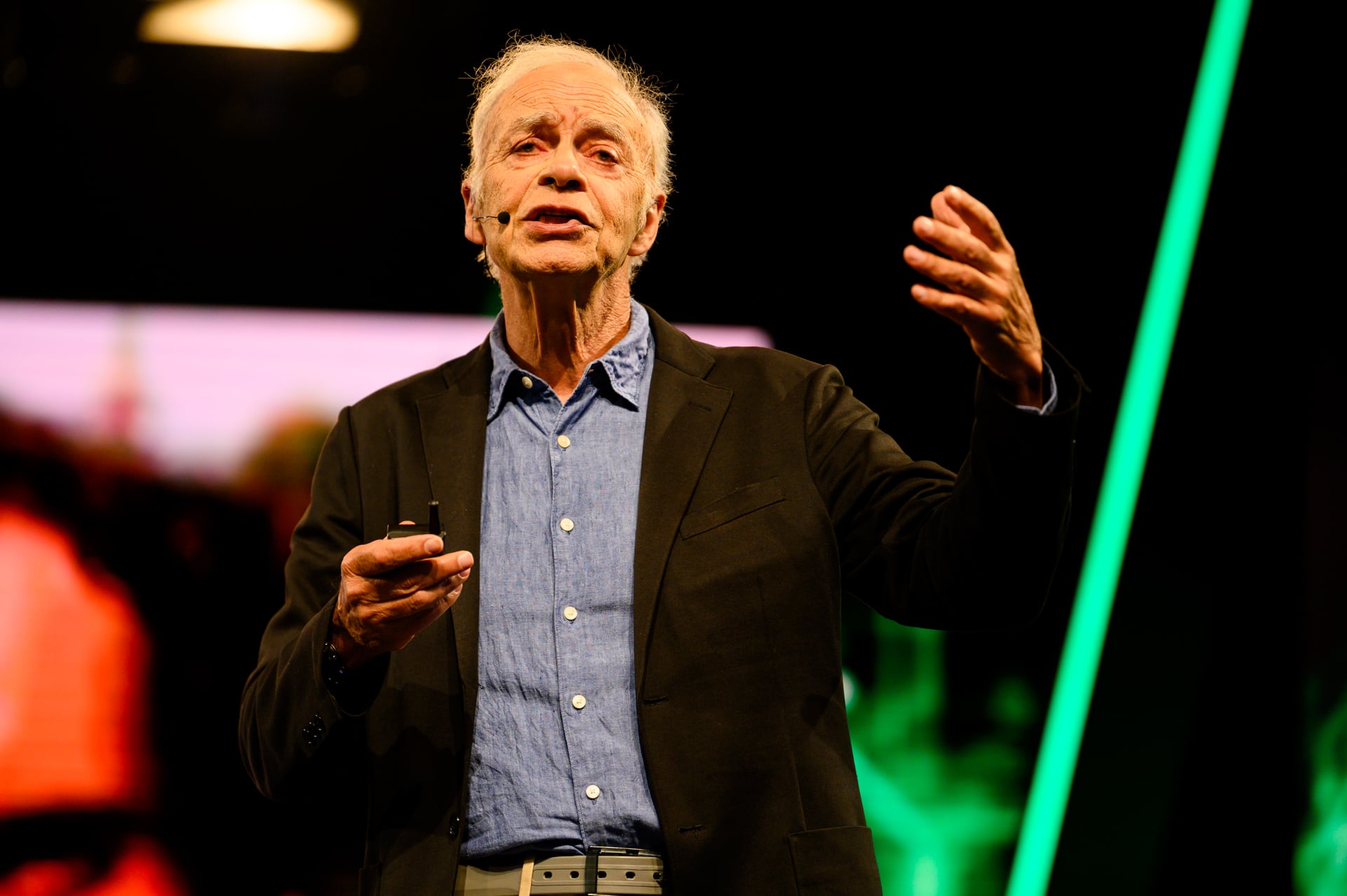 Peter Singer. Foto: Congreso Futuro.