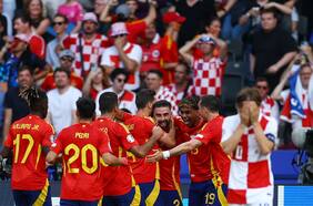Presenta su candidatura: España debuta en la Eurocopa 2024 con una inapelable goleada sobre Croacia