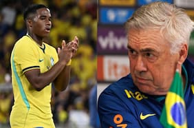“Es la tercera opción”: en Brasil revelan las diferencias entre Ancelotti y Endrick que le quitan terreno al delantero