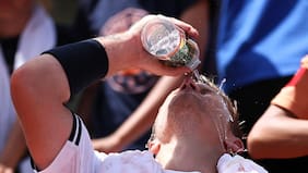 El calor de París pasa la cuenta en Roland Garros: “Lo he pasado mal, había momentos en los que ni se respiraba”