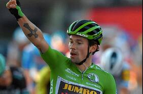 Roglic gana la contrarreloj y es de nuevo líder de la Vuelta