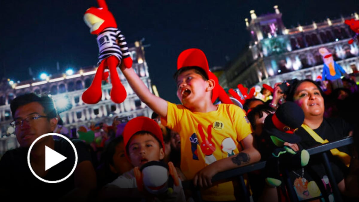 230 mil personas vibran con 31 Minutos en el Zócalo de Ciudad de México