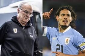 Cavani repasa su relación con Marcelo Bielsa tras la bomba de Luis Suárez contra el DT de Uruguay