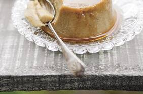 Flan de lúcuma y calafate