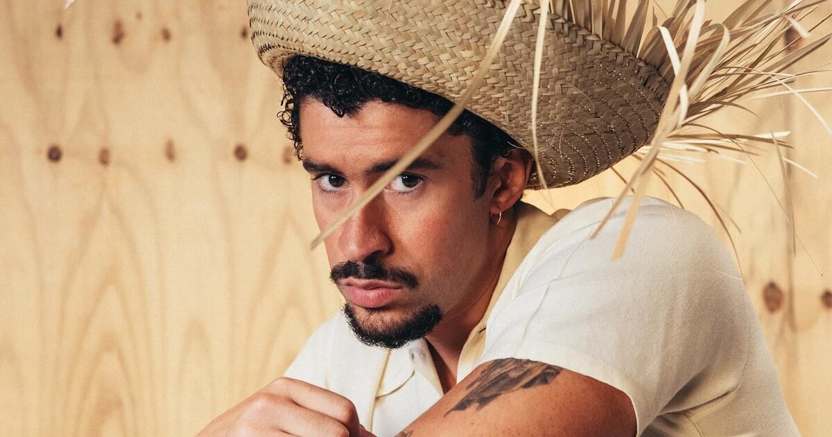 Bad Bunny en su gira en Chile