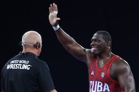 La emotiva reacción de Mijaín López al saber que Yasmani Acosta sería su rival por la medalla de oro