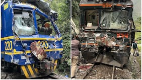 Choque entre trenes deja un fallecido y más de 40 turistas heridos en vía férrea con destino a Machu Picchu