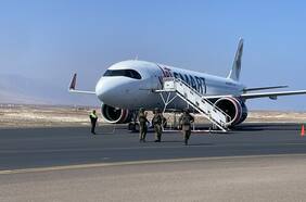 Reanudan vuelo Antofagasta-Cali tras el Gope descartar la presencia de algún artefacto explosivo