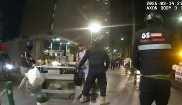 Detienen a sujeto que lanzó balón de gas en la cabeza a guardia municipal durante fiscalización en Estación Central