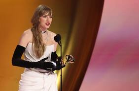 Taylor Swift gana su primer Grammy de la noche, anuncia nuevo disco y desata la euforia