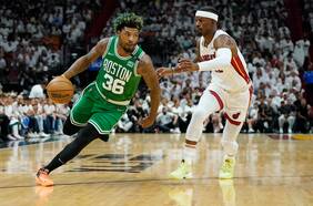 NBA: Boston arrolla en casa de Miami y empata 1-1 la serie final de la Conferencia Este