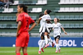 La cabeza de Mary Valencia instala a Colo Colo en las semifinales de la Copa Libertadores Femenina