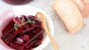Tallos de betarraga en escabeche