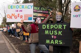 La resistencia anti-Trump comienza a crecer con diversas manifestaciones en protesta por las medidas tomadas por el gobierno