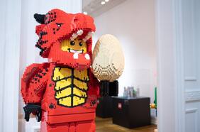 Por éxito de público se extiende la exposición gratuita de Lego en Providencia