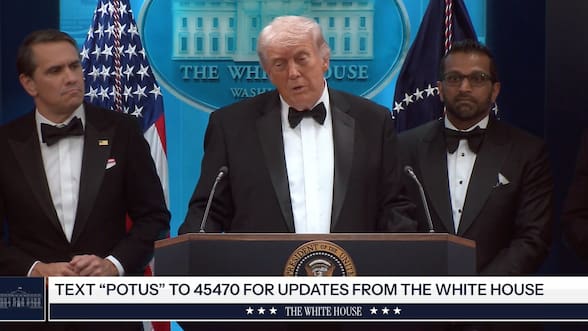 Trump resulta ileso tras nuevo intento de atentado durante la Cena de Corresponsales en Washington