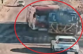 Conductor de bus RED que colisionó con camión aljibe en Pudahuel dio positivo a cocaína y marihuana: será formalizado