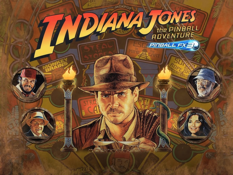 videojuego indiana jones pinball
