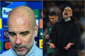 Guardiola sorprende con los rasguños que se realizó en pleno partido del City: “Me las hice con los dedos... quiero hacerme daño”