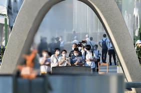 Hiroshima pide el fin de las armas nucleares en el 80 aniversario del bombardeo