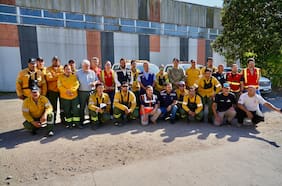 Brigadistas argentinos arriban a Ñuble para asistir el combate de los incendios
